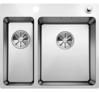 Кухонная мойка Blanco Andano 340/180-IF/A (зеркальная полировка, с клапаном-автоматом)