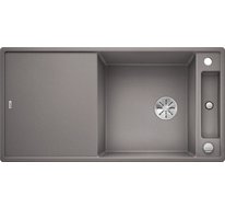 Кухонная мойка Blanco Axia III XL 6 S (алюметаллик, разделочный столик ясень, с клапаном-автоматом InFino)