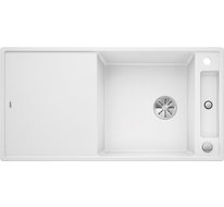 Кухонная мойка Blanco Axia III XL 6 S-F (белый, доска стекло, с клапаном-автоматом InFino®)