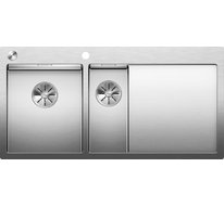 Кухонная мойка Blanco Claron 6 S-IF/А (левая, зеркальная полировка, с клапаном-автоматом)