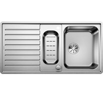 Кухонная мойка Blanco Classic Pro 6 S-IF (зеркальная полировка, с клапаном-автоматом InFino®)