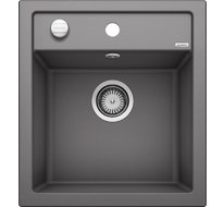 Кухонная мойка Blanco Dalago 45-F (темная скала, с клапаном-автоматом)