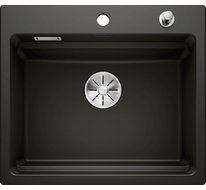 Кухонная мойка Blanco Etagon 6 (черный, с отводной арматурой InFino®)