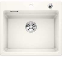 Кухонная мойка Blanco Etagon 6 (глянцевый белый, с отводной арматурой InFino®)