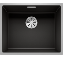 Кухонная мойка Blanco Subline 500-IF SteelFrame (черный, с отводной арматурой InFino®)