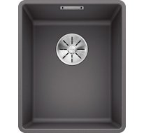 Кухонная мойка Blanco Subline 320-F (темная скала, с отводной арматурой InFino®)