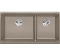 Кухонная мойка Blanco Subline 480/320-U (серый беж, c отводной арматурой InFino®)