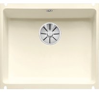 Кухонная мойка Blanco Subline 500-U керамика (глянцевый магнолия, с отводной арматурой InFino®)