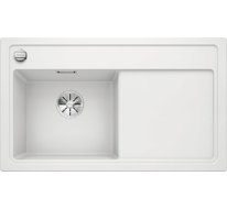 Кухонная мойка Blanco Zenar 45S (белый, левая, с клапаном-автоматом InFino)